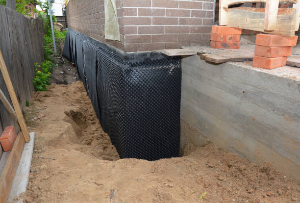 Happy homeowners after waterproofing job in Bargersville